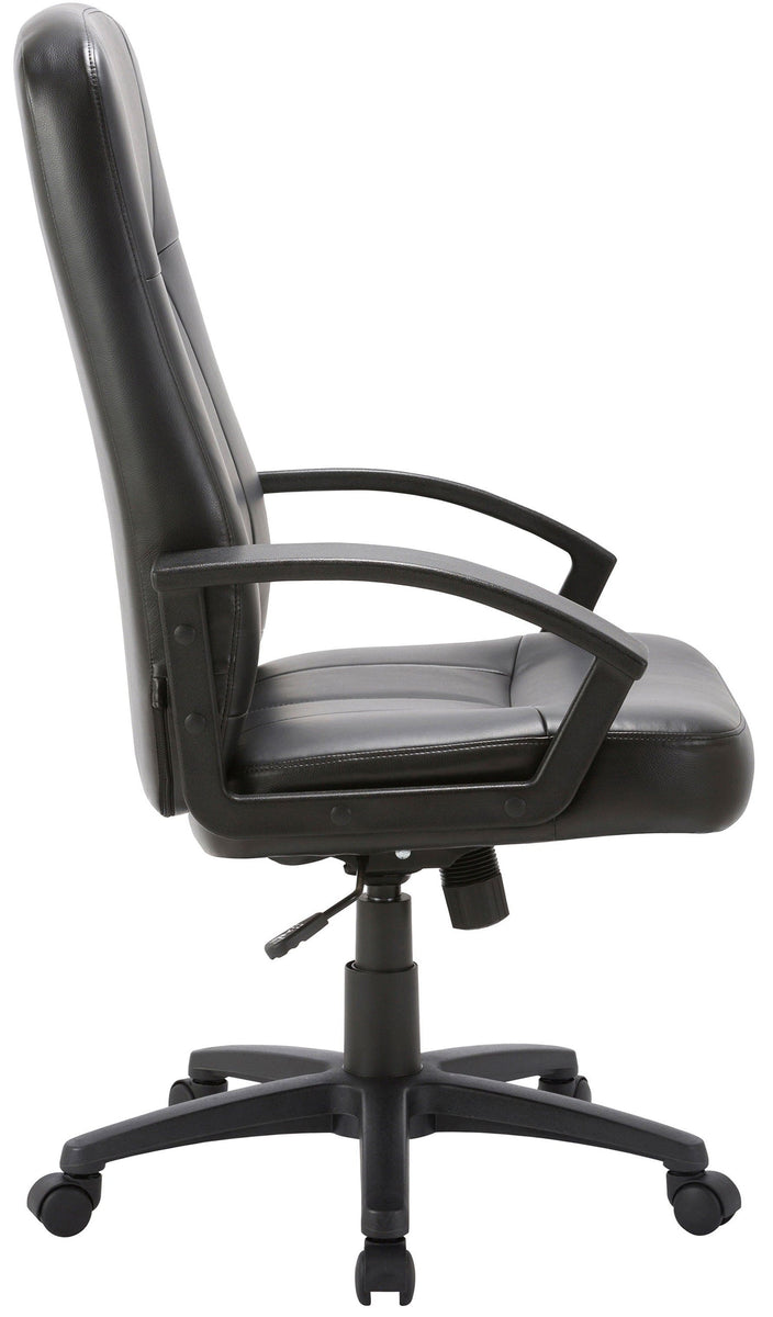 Lorell Chadwick Leather Executive Chair 60120 Office Chairs