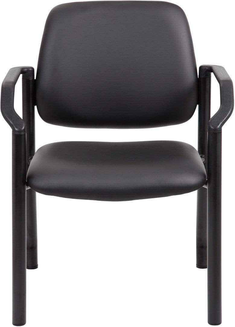 500-Pound-Capacity Antimicrobial Vinyl Guest Chair