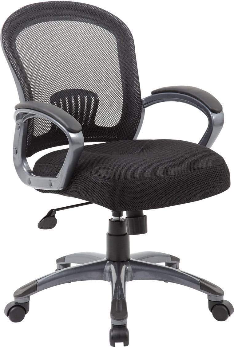 Boss Black Mesh Back Task Chair