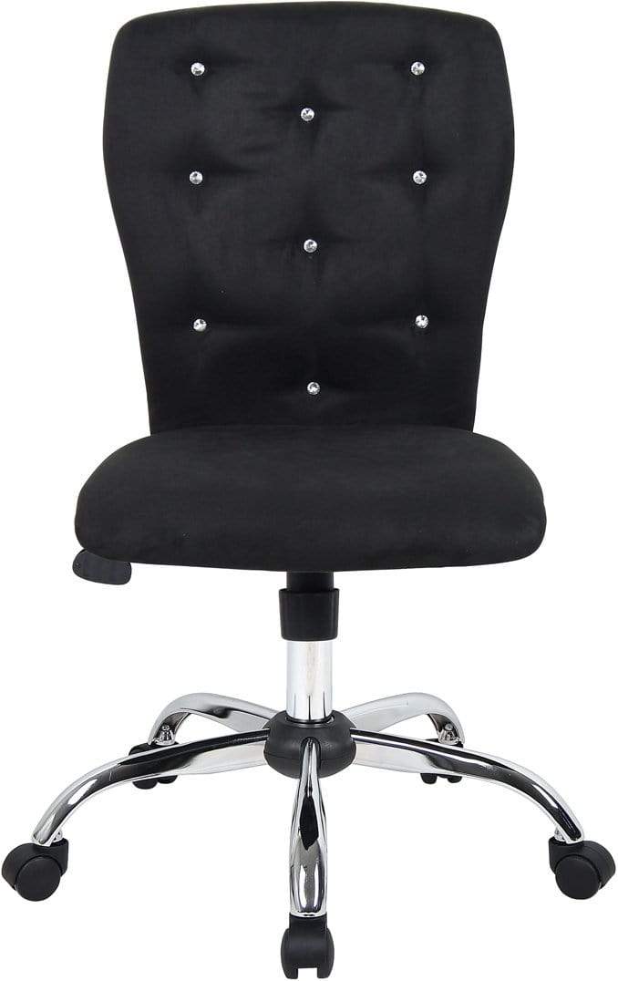 Boss Tiffany Microfiber Chair B220 BK Office Chairs Unlimited