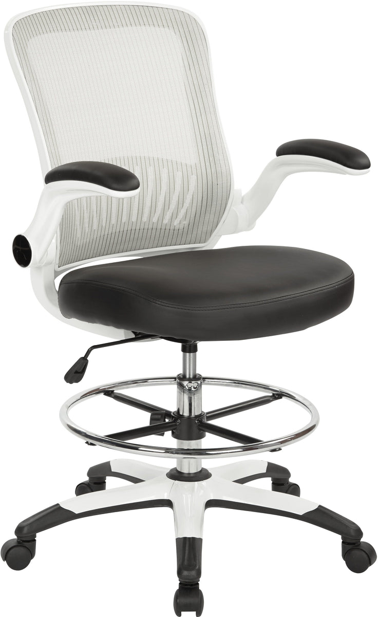 Office star deluxe mesh back drafting chair hot sale