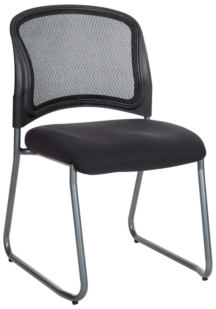 Pro Line II Mesh Back Sled Base Stacking Guest Chair [86725R-30]