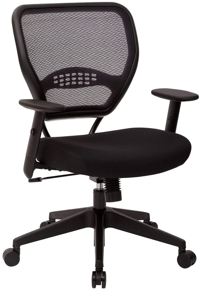 Space seating big and tall airgrid back and deals padded mesh seat