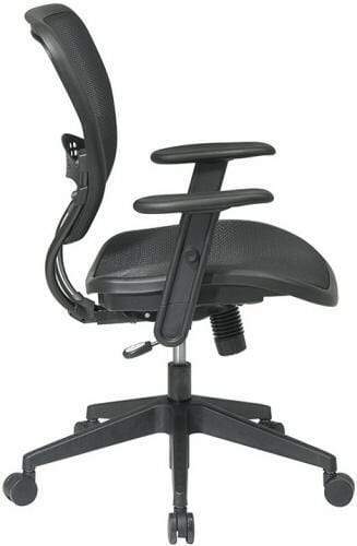 Office Star Black AirGrid Seat & Back Deluxe Task Chair (5560)