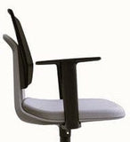 Safco Commute Petite Drafting Chair [7827BL] Safco Black / Fixed Arms [7829BL]+$46 Drafting Chair 7829BL