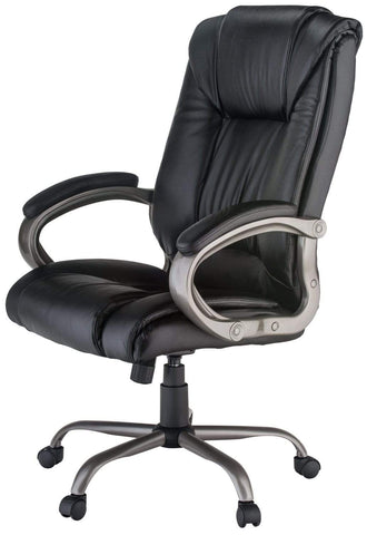 Deluxe High Back Leather Office Chair [8200]