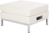 Office Star Ave Six Wall Street Ottoman Modular [WST51OP] Office Star White Ottoman WST51OP-W32