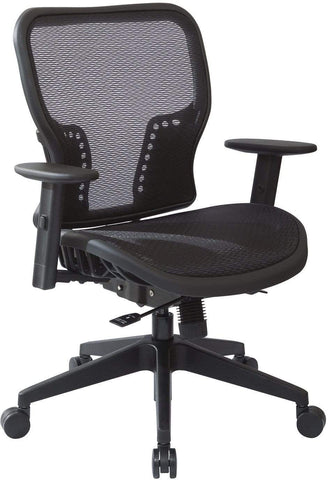 Grey Waiting Room Chair 22.75 x 25 x 32.75 : WD383-K1__ - Work Smart by Office  Star Products