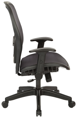 Grey Waiting Room Chair 22.75 x 25 x 32.75 : WD383-K1__ - Work Smart by Office  Star Products