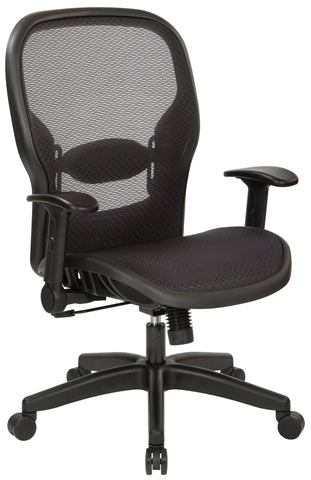 Grey Waiting Room Chair 22.75 x 25 x 32.75 : WD383-K1__ - Work Smart by Office  Star Products