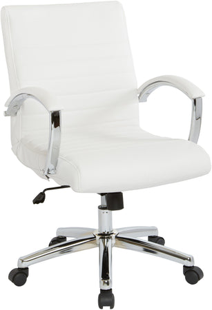 Low Back Office Chair - Black - Work Smart by Office Star Products