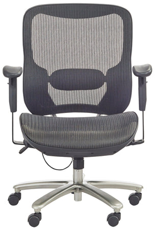 Safco Lineage Big & Tall All-Mesh Task Chair, 400 lb. Weight