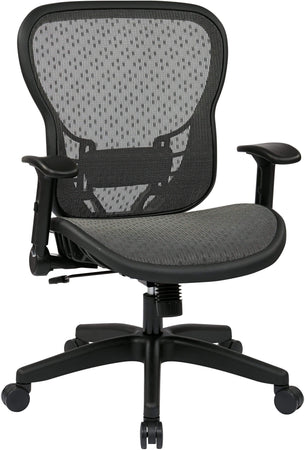 Deluxe R2 SpaceGrid Back Chair with Memory Foam Mesh Seat - NextGen  Furniture, Inc.