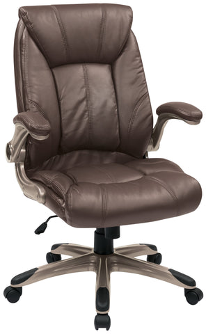 https://www.officechairsunlimited.com/cdn/shop/products/work-smart-espresso-mid-back-faux-leather-chair-with-flip-arms-flh24981-u1-39081877569784_large.jpg?v=1680815277