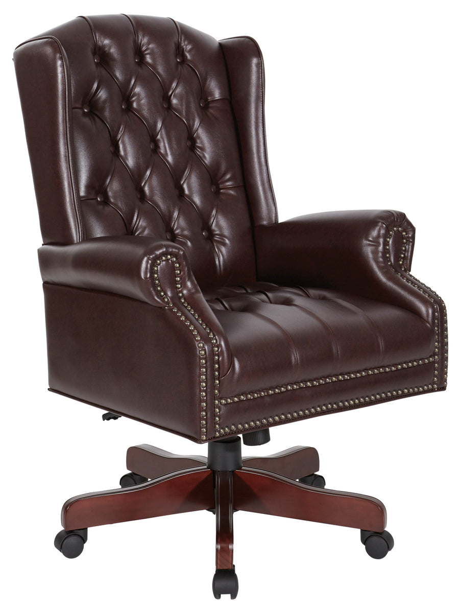 Work Smart Traditional Wingback Judges Chair [TEX220] – Office Chairs ...